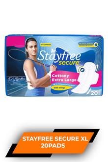 Stayfree Secure Xl 20pads